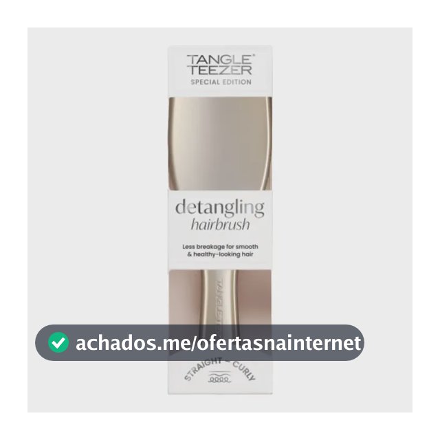 Escova de Cabelo Ultimate Detangler Chrome Neo Gold Tangle Teezer