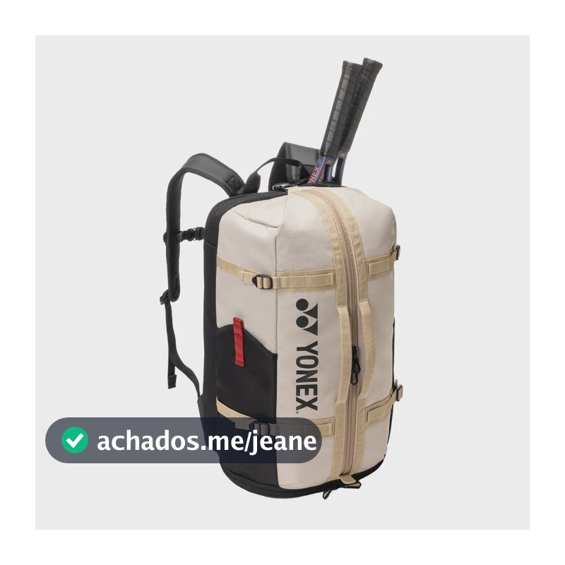 Mochila Yonex Gearlogic, Mala De Tênis Bege Bege