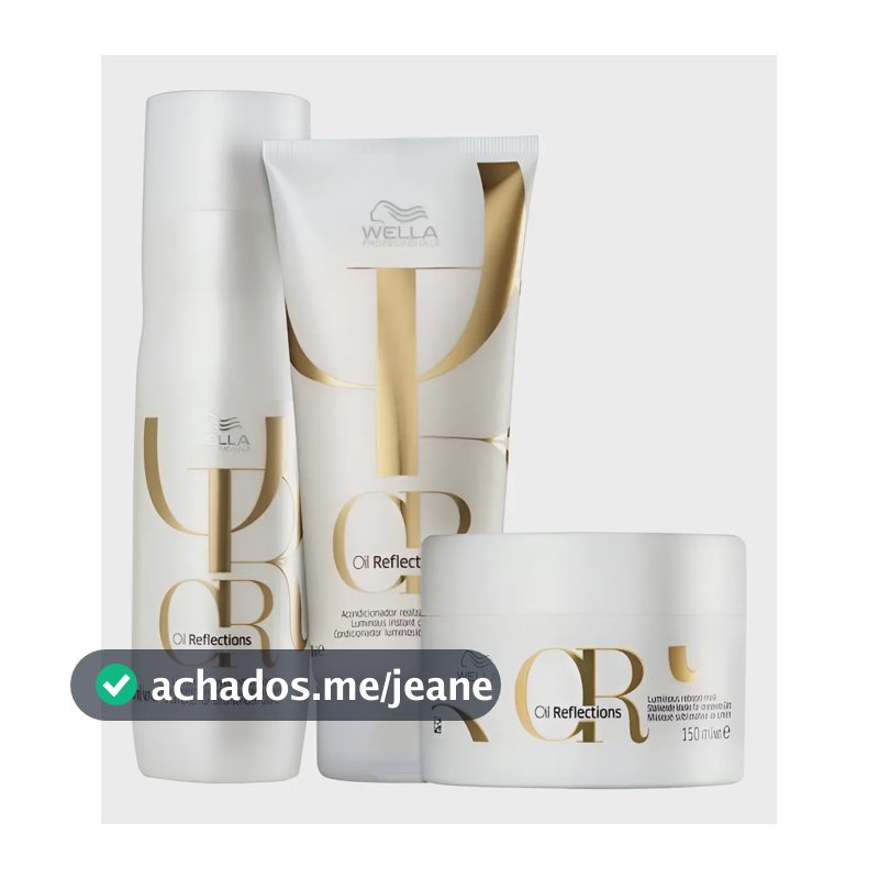 Kit Wella Professionals Oil Reflections  (3 Produtos)