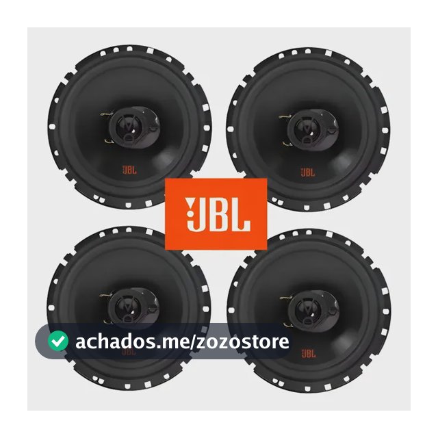 Kit 4 Alto Falante Original Jbl 6polegadas 220wrms Preto