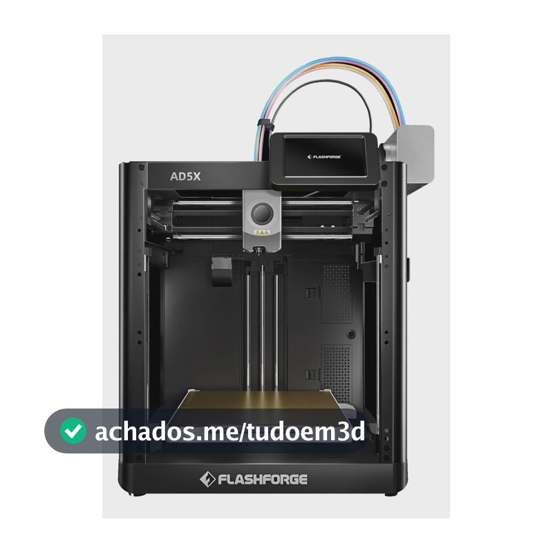 Impressora 3d Flashforge Ad5x cor preto