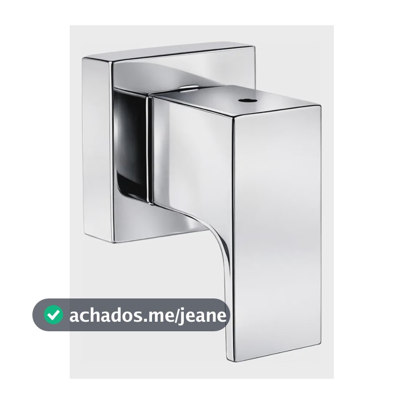 Acabamento Registro Quadrado Padrão Deca Cromado Barcelona