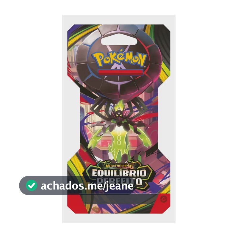 Blister Unitário Pokémon Me03 Equilíbrio Perfeito