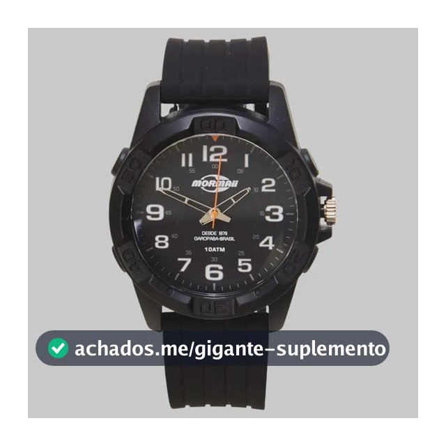 Relógio Mormaii MOPC21JAS/8L Masculino Cor Preto