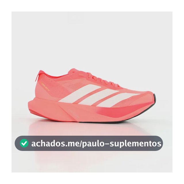 Tênis adidas Adizero Drive Rc Corrida Leve Energy Rods Rosa Rosa 37 Br