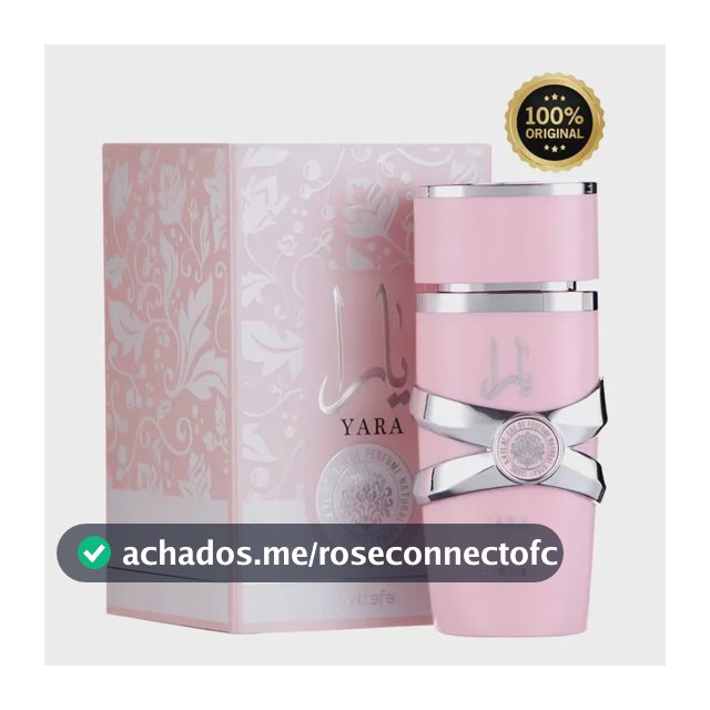 Perfume Árabe Feminino Yara Lattafa Eau De Parfum 100 Ml