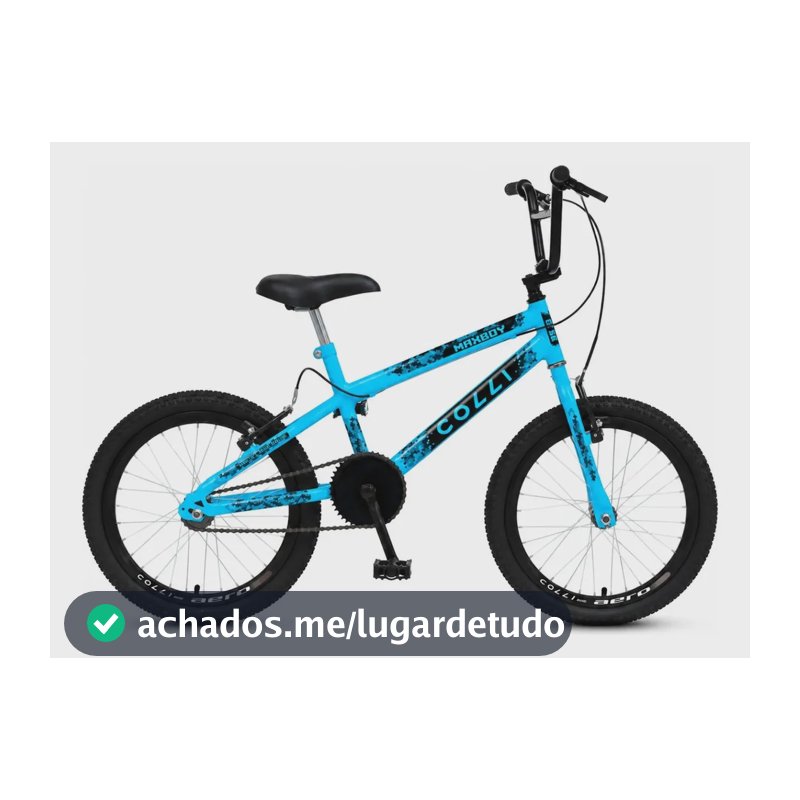 Bicicleta Colli Max Boy Cross Aro 20 Cor Azul Tamanho do quadro 12