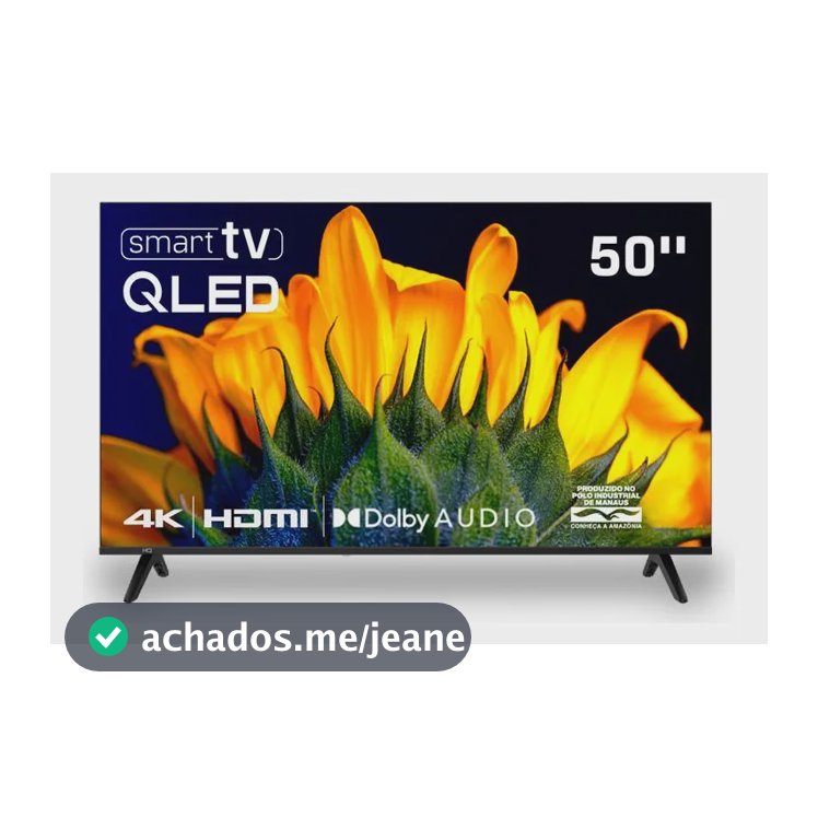 Smart Tv Hq Qled 50 Polegadas 4k Wi-fi Bluetooth Hq-qled50sm