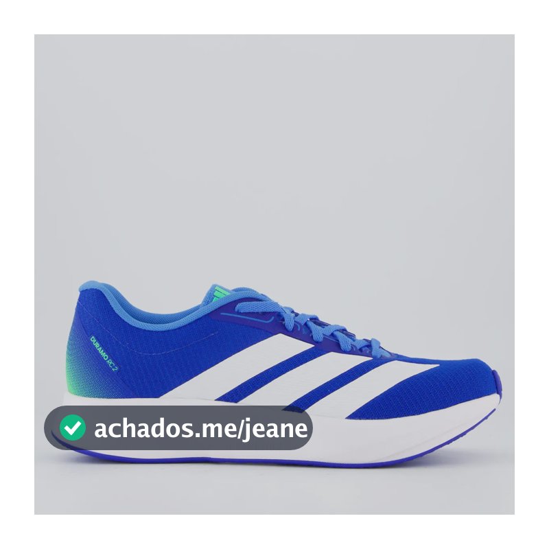 Tenis adidas Duramo Rc2 Azul E Branco Azul - 40 Br