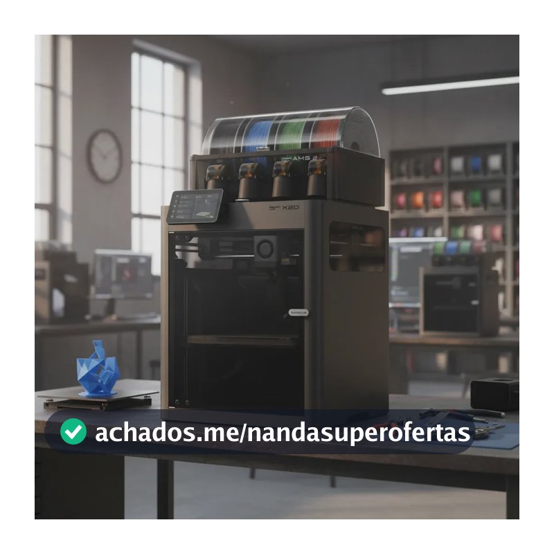 Bambu Lab X2D com AMS 2 PRO