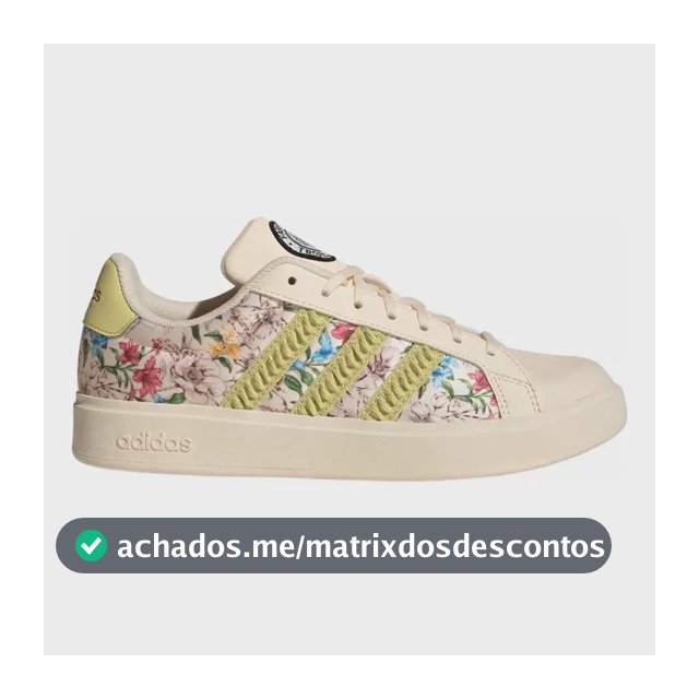 Tênis adidas Feminino Ki2750 Bege Liso 37 Br