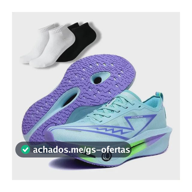 Tênis Breathable Corrida Com Placa Fibra Carbono Embutida Azul 43 Eu