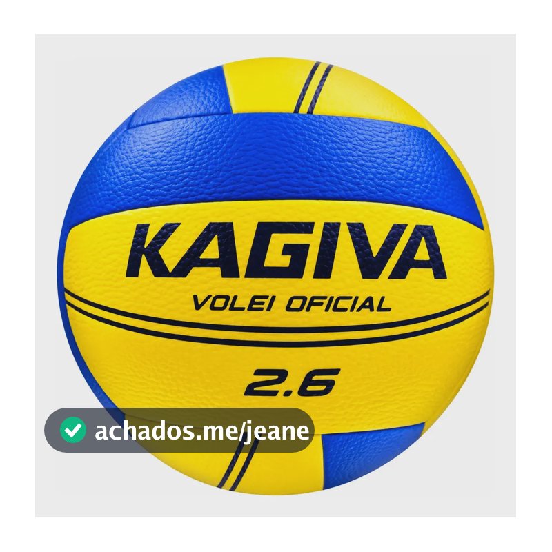 Kagiva Oficial 2.6 superfície Quadras cor amarelo e azul