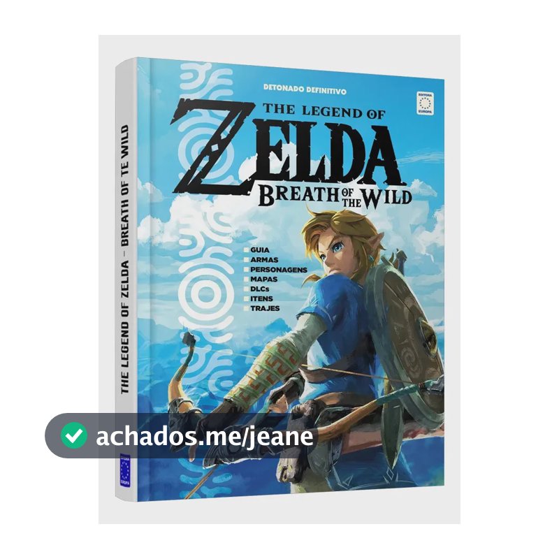 The Legend of Zelda: Breath of the Wild - Detonado Definitivo - Editora Europa - Capa Dura