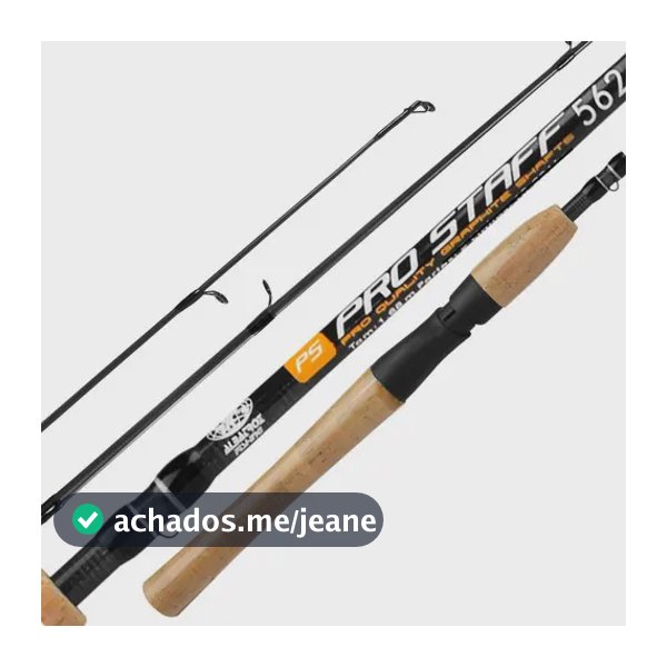 Vara Molinete Carbono Albatroz Pro Staff 562 1,68m 8-17lb