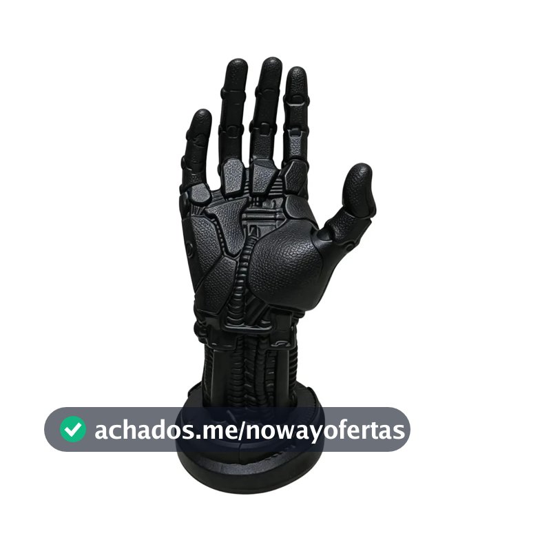 Suporte Mão Robótica para Controle Ps4 Ps5 Xbox Headsets Preto