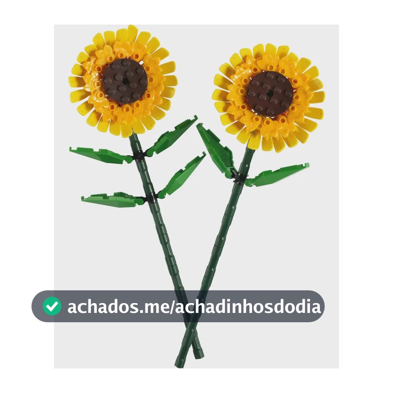 Lego Conjunto Botanicals Girassóis 40524 8+ Anos Plástico 191 Girassóis