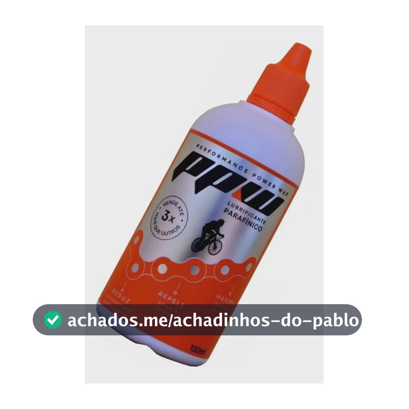 Ppw Performance Power Wax Lubrificante Parafínico Para Corre