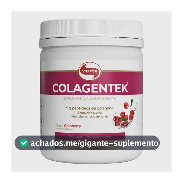 Colágeno Colagentek Vitafor 300g - Hidrolisado