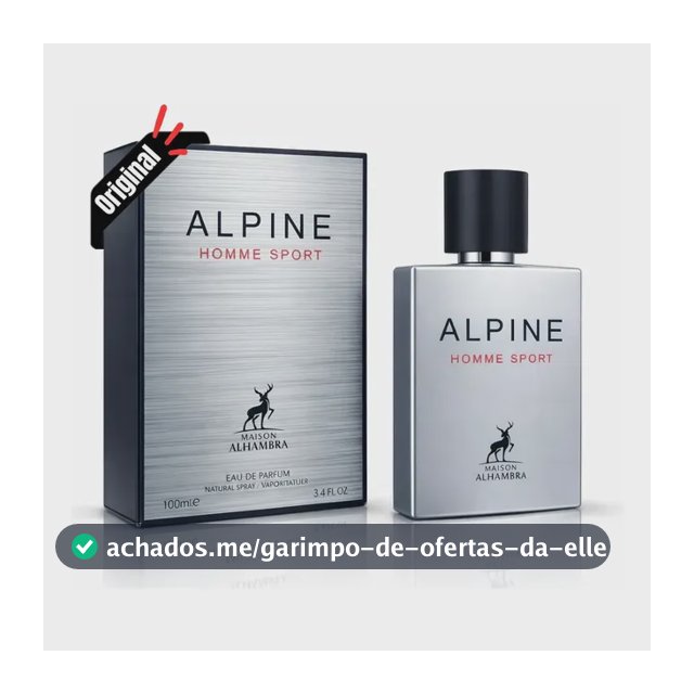 Perfume Árabe Alpine Homme Sport Maison Alhambra 100ml Edp Lipx