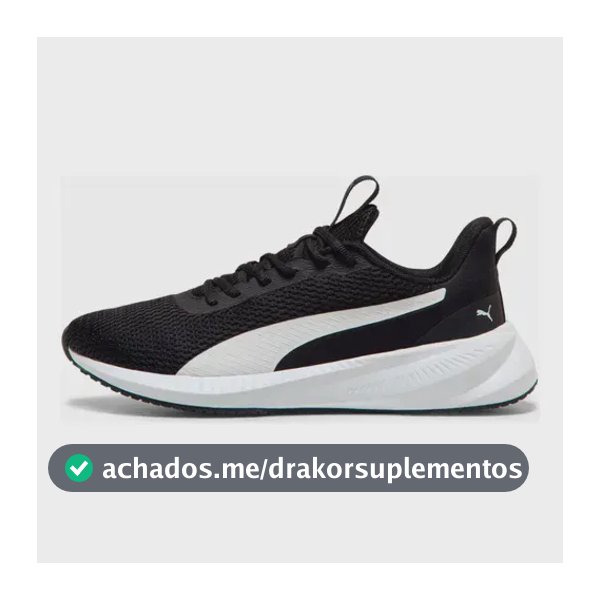 Tênis Masculino Flyer Lite 3 Bdp Puma Preto Liso 40 Br