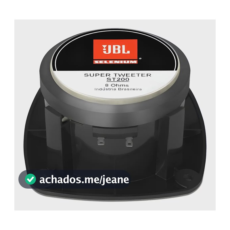 Super Tweeter Jbl St200 100w Rms 8 Ohms Preto