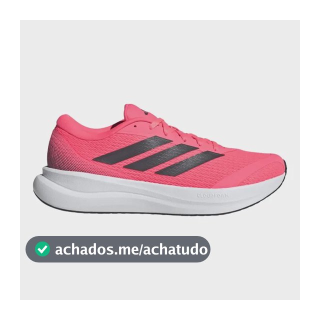 Tênis Masculino Runfalcon 6 adidas Rosa Liso 42 Br