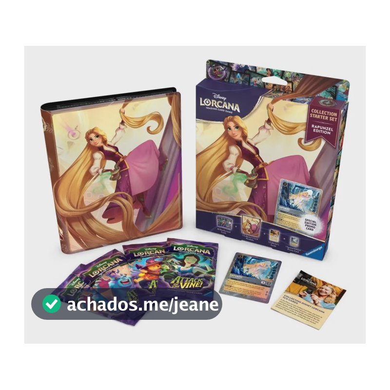 Disney Lorcana Starter Set Rapunzel Edition Copag