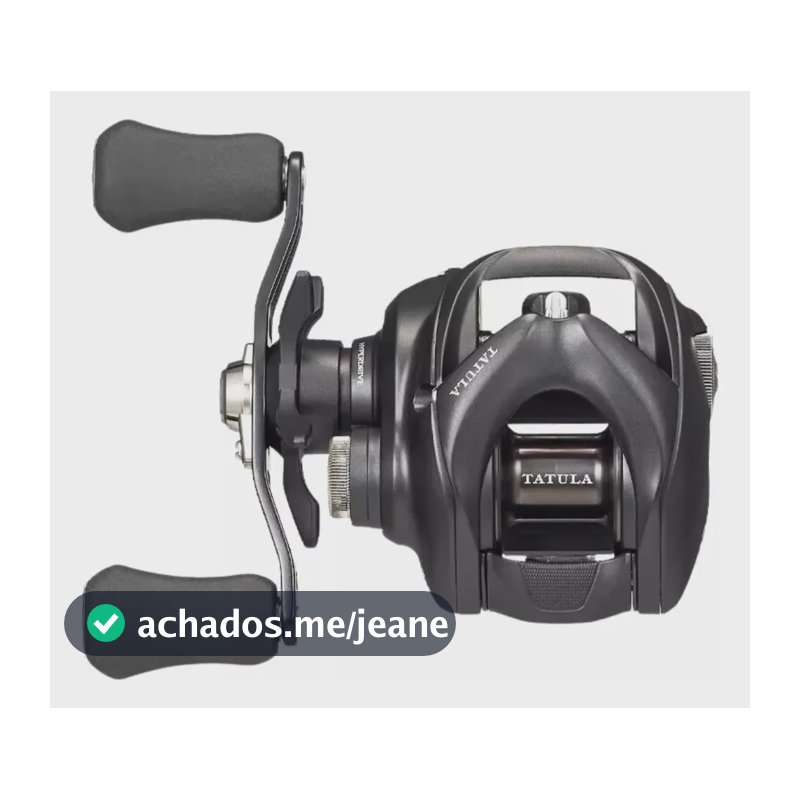 Carretilha Daiwa Tatula TW 100XH 8.1:1 Direita 195g Alumínio Preto