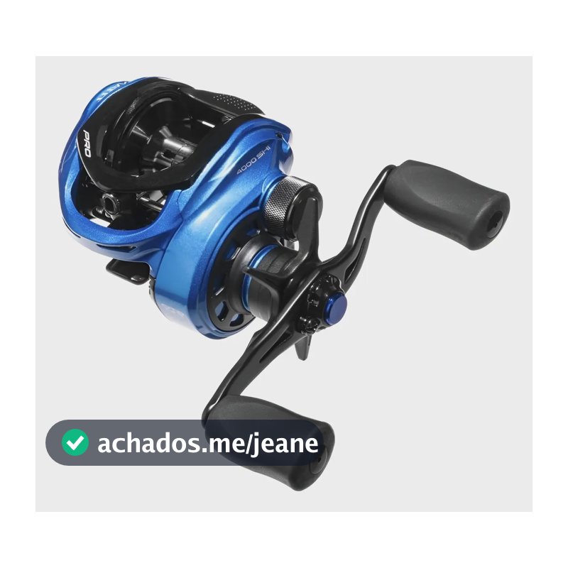 Carretilha Marine Sports Titan Pro 4000 -4rol 7.3:1 Esquerda Azul Direito