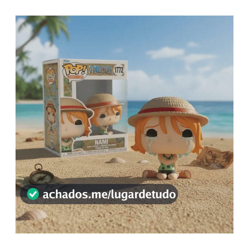 Figura Funko Pop! Animation Nami Chorando Anime One Piece