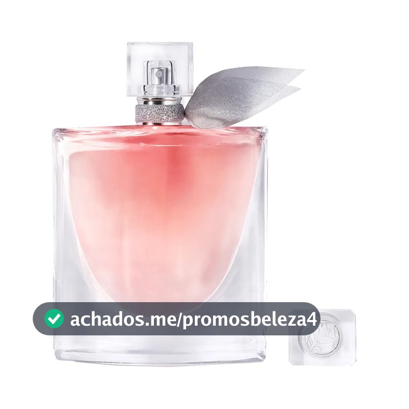 Perfume Feminino L' Eau de Parfum Fragrância Floral Gourmand Inebriante com Notas de Íris Nobre, Baunilha e Pralinê La Vie Est Belle Lancôme, Frasco com 100ml