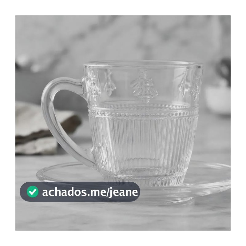 Jogo De 8 Peças Café Pequenos Voadores 90ml -l Hermitage