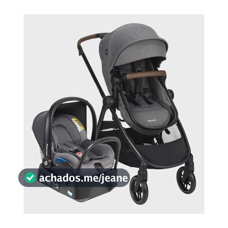 Travel System Maxi-Cosi, Anna³ Trio, Select Grey