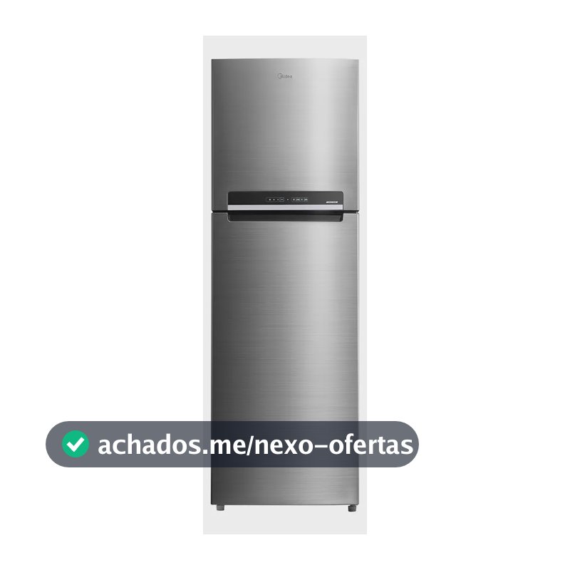 Geladeira Frost Free Md-rt572evd46 Duplex 425l Midea 220v Inox 220v