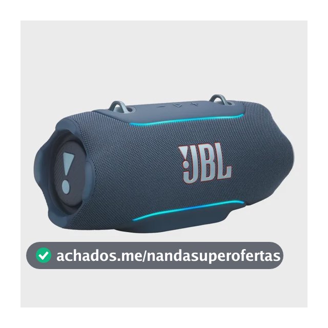 Caixa De Som Jbl Xtreme 5 Bluetooth Portátil Ip68 28h Azul