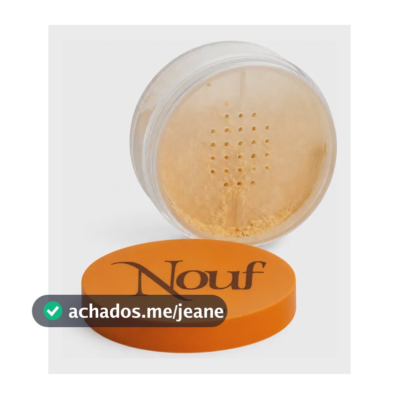 Pó Facial Nouf 18g | Resistente À Água E Ao Suor Cor 01