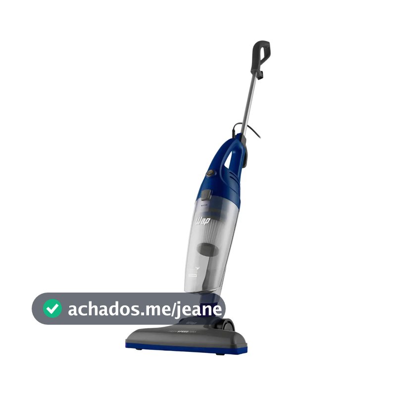 Aspirador De Pó Vertical Wap High Speed Max 1350w Cor Azul e Cinza