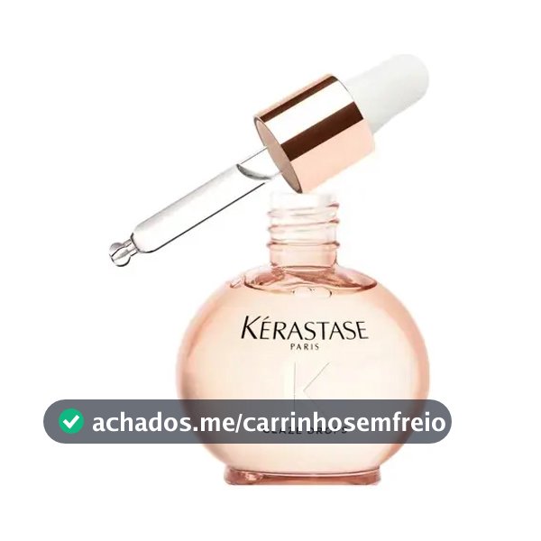Óleo Capilar Kérastase Gloss Absolu Glaze Drops, Brilho Intenso Para Cabelos, Controle de Frizz, 45ml