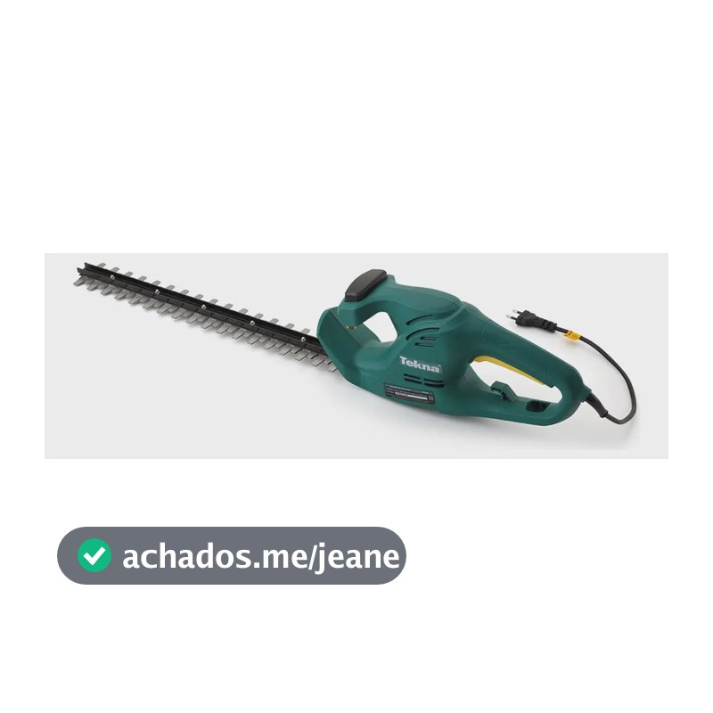 Podador Aparador Cerca Viva Elétrico Tekna Cc500e 450w Cor Verde-escuro