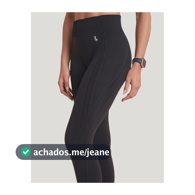 Calça Legging Max Lupo Sport Compressão Cintura Alta Preto M