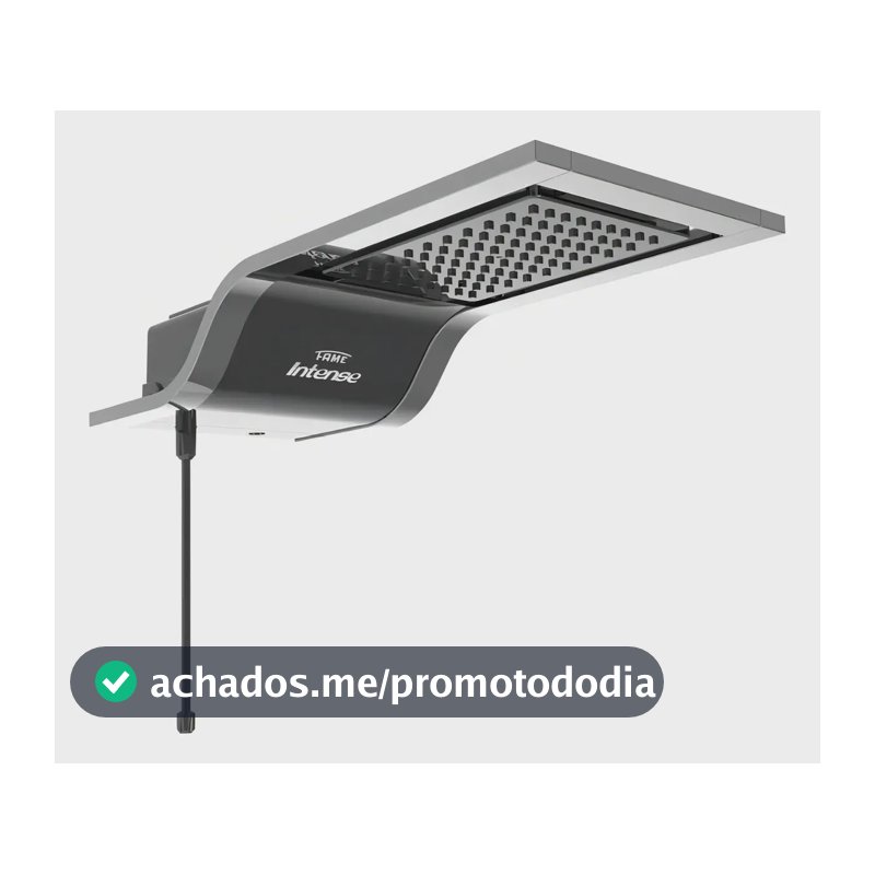 Ducha Eletrônica Intense Fame 5400w Preta E Inox Cor Preto Potência