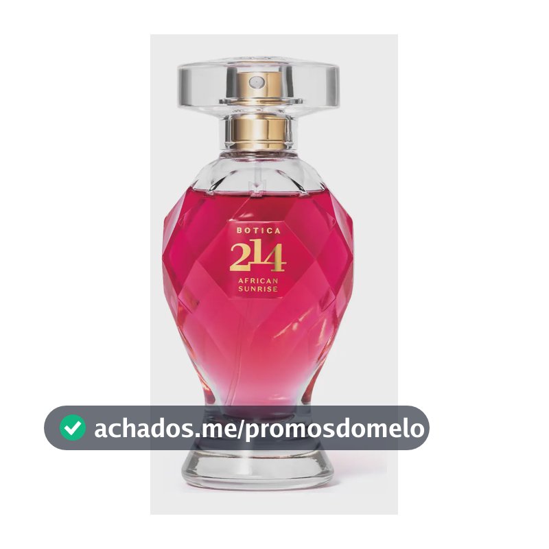 Botica 214 African Sunrise Eau De Parfum 75ml O Boticário