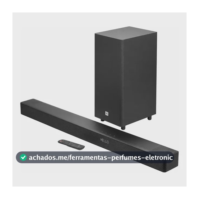 Soundbar Jbl Cinema Sb595 Com 3.1.2 Canais E Dolby Atmos