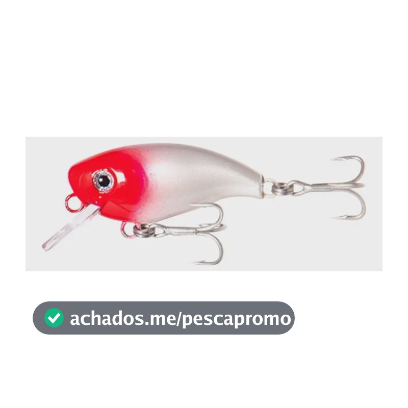 Isca Artificial Nelson Nakamura Xodó 4.5cm 8g Cabeça Vermelha Plugs Pesca