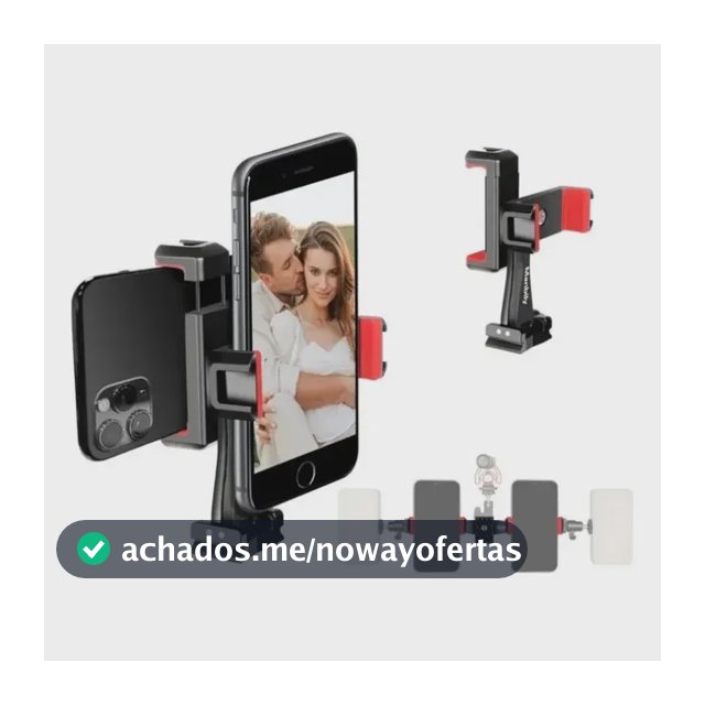 Suporte De Celular Manbily Para Tripé Ajustável
