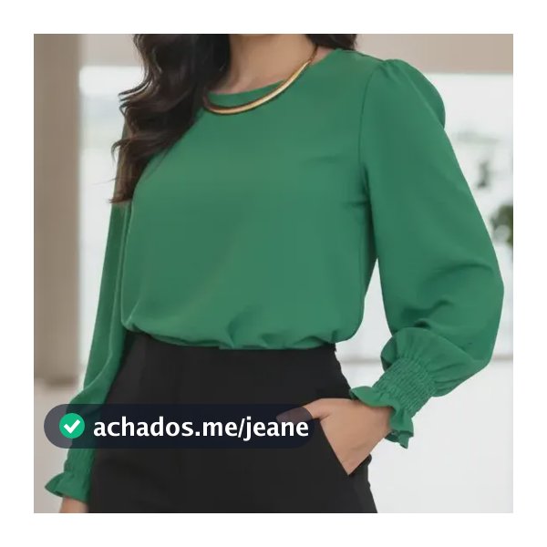 Blusa Blusinha Feminina Manga Camisa Soltinha Social Duna