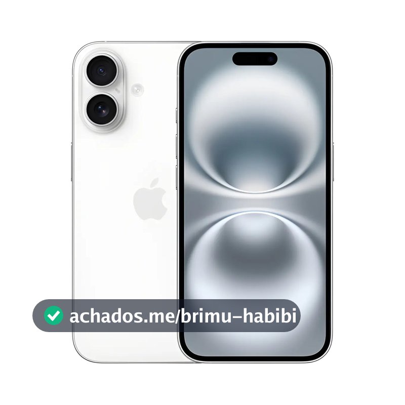 Apple iPhone 16 (128 GB) - Branco