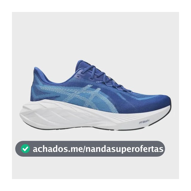 Tênis De Corrida Masculino Asics Dynablast 6 Se Original Azul/branco Liso 42