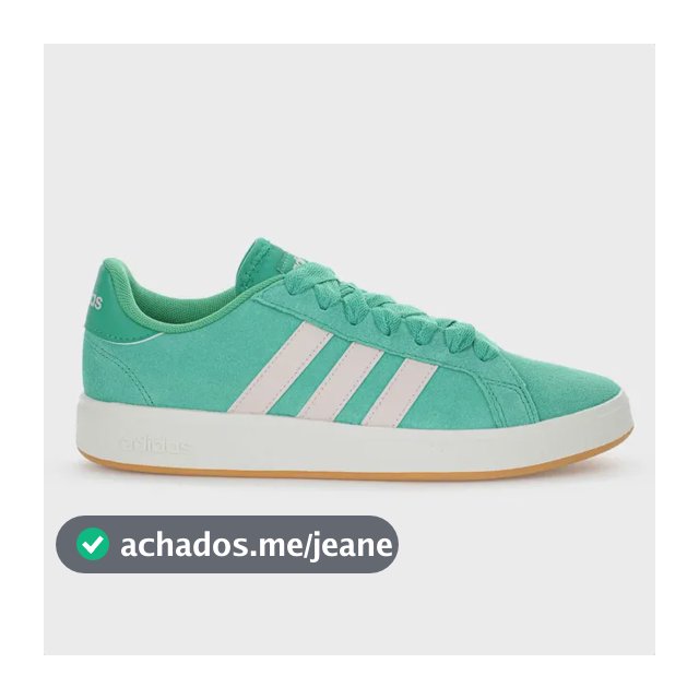 Tenis adidas Grand Court Base Baixo Feminino Casual Basico